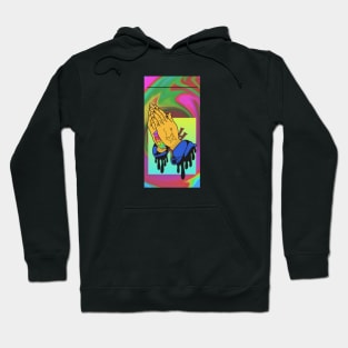 Dope jesus hands praying illustration Hoodie